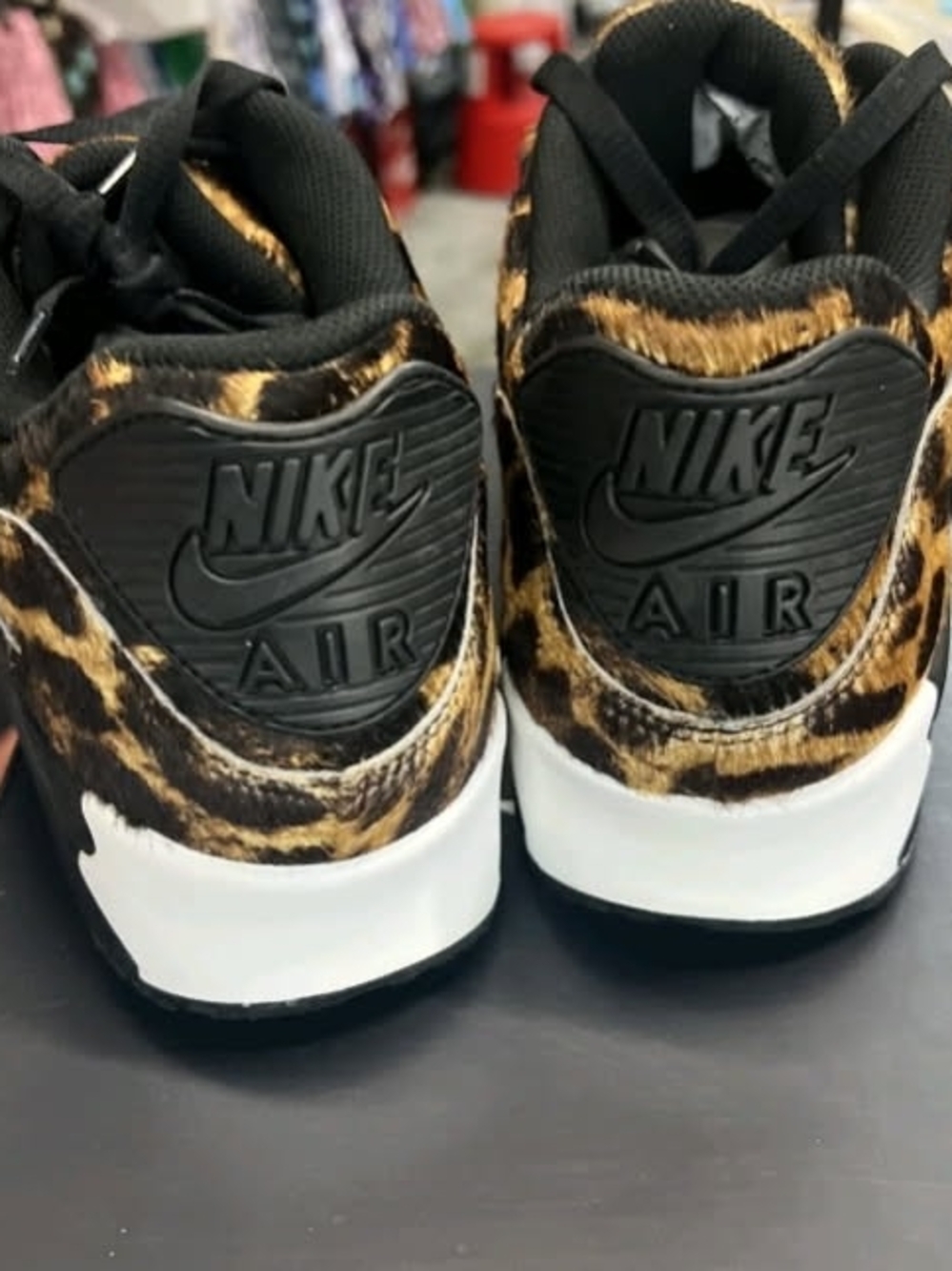 Nike Leopard Print Air Max Sneakers - Black & Gold - Picture 5 of 5